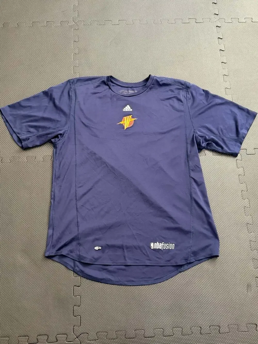 Adidas Golden State Warriors NBA Fusion Climalite Performance T-Shirt